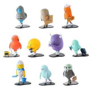 ‼️มีของ พร้อมส่ง 🚚 ยกกล่อง Sticky Monster Lab SML Mini-Figure Blind Box Vol 1. : WALKING SERIES แท้💯