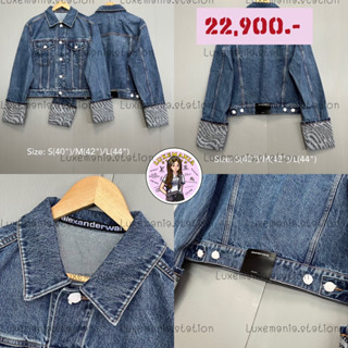 👜: New!! AW Jacket Jean ‼️ก่อนกดสั่งรบกวนทักมาเช็คสต๊อคก่อนนะคะ‼️