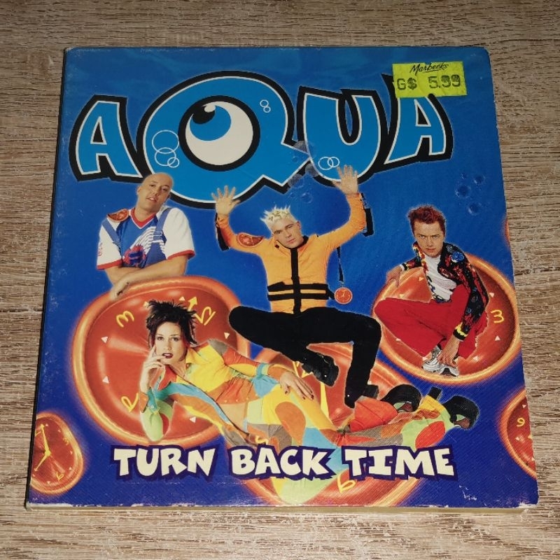 Aqua ซีดี CD Single Turn Back Time Australia Edition