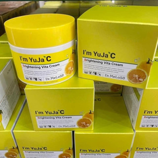 Im Yuja C Brightening Vita Cream จาก Dr. MeLoSo 🍊120ml. ครีมหน้าใสจากเกาหลี จาก Dr. MeLoSo