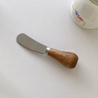 มีดปาดเนยด้ามไม้ มีดปาดเนย มินิมอล butter knife | faryheyz