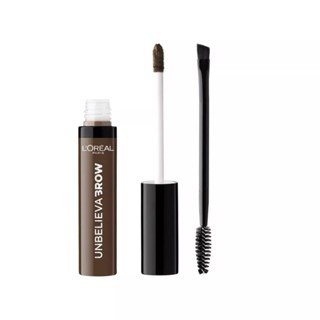 เจลเขียนคิ้ว ลอรีอัล ปารีส อันบีลีฟวา บราว​ (#113 -​ warm Brow) 8g. L’Oreal Paris Unbelieva Brow LongWear Brow Gel