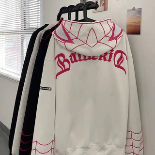 KKS เสื้อกันหนาว เสื้อฮู้ด แขนยาว 2025สินค้ามาใหม่ เกาหลี ใส่สบายๆ หลวม