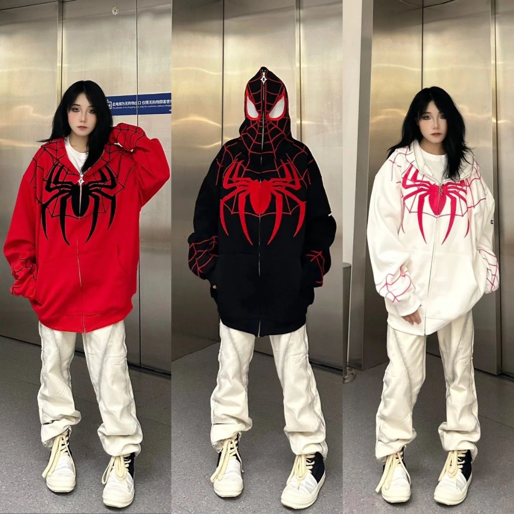 KKS เสื้อกันหนาว เสื้อฮู้ด แขนยาว 2025สินค้ามาใหม่ เกาหลี ใส่สบายๆ หลวม