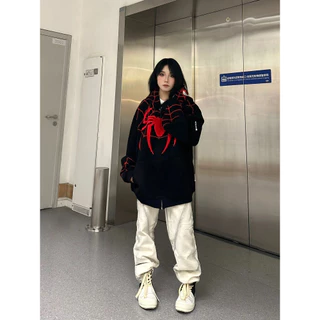 KKS เสื้อกันหนาว เสื้อฮู้ด แขนยาว 2025สินค้ามาใหม่ เกาหลี ใส่สบายๆ หลวม