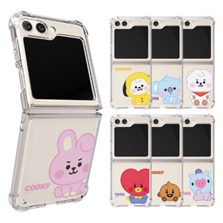 📦พรีออเดอร์📦 BT21 Clear Case สำหรับ Z Flip 5