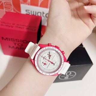 นาฬิกาOmega x Swatch รุ่น Mission to Mars ของแท้100%