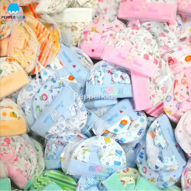 Sale หมวก ถุงมือ ถุงเท้า เด็กแรกเกิด 0-3เดือน ของใช้เด็กอ่อน คุณแม่เตรียมคลอด คุณแม่มือใหม่