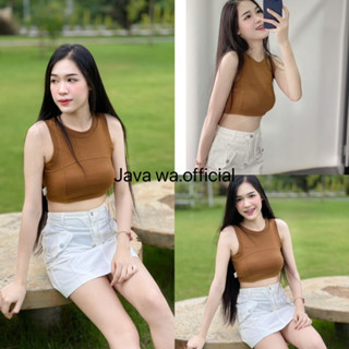 🔥Java wa shop🔥เสื้อกล้ามสายฝอ ผ้าร่องญี่ปุ่น