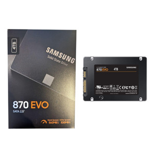 Samsung 4TB 870 EVO SATA III 2.5 inch Internal SSD (MZ-77E4T0), Read:560MB/s