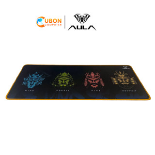 MOUSE PAD แผ่นรองเมาส์ AULA GAMING MP-WFFM BLACK