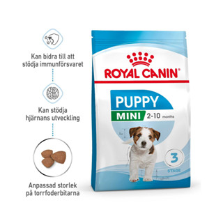 Royal canin Puppy Mini 2kg อาหารลูกสุนัขพันธุ์เล็ก