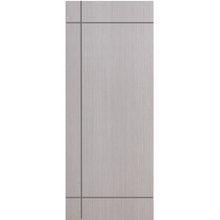 uPVC Eco-door ภายใน รุ่น UC 3 เซาะร่อง , UC 4 เซาะร่อง (ไม่เจาะลูกบิด) ขนาด 80x220x3.5 cm.,ขนาด 90x220x3.5 cm.