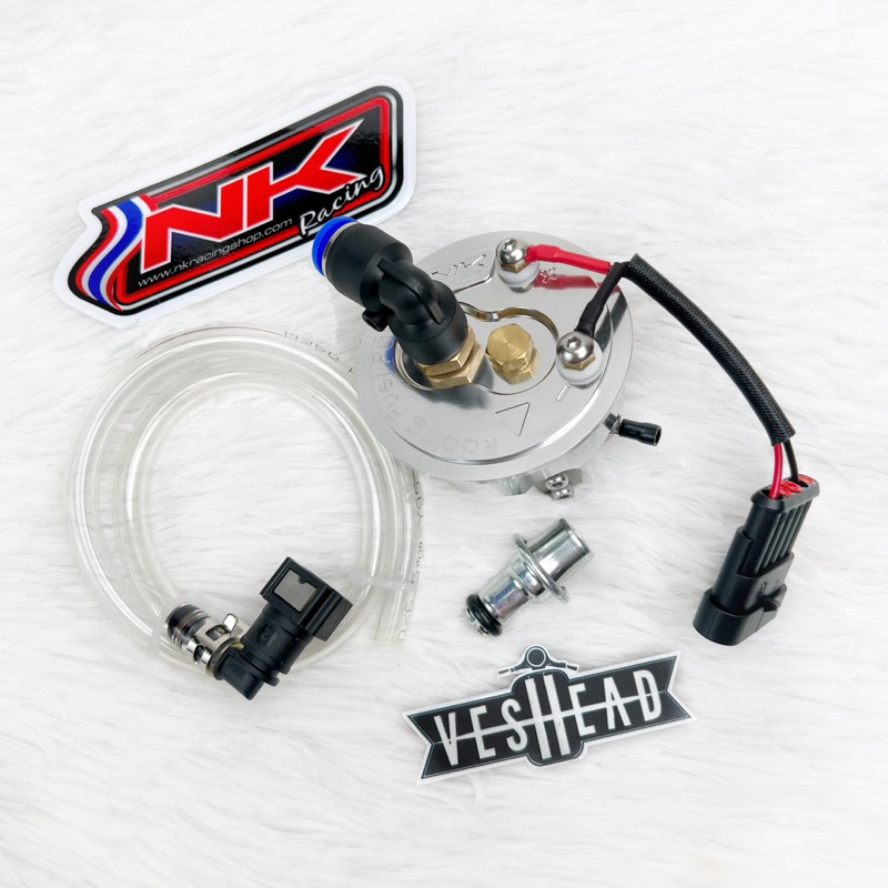 เสื้อ ปั๊มติ๊ก CNC สำหรับ Vespa 125 - 150 - 300 cc หัวถัง นิว เวสป้า NK Racing พร้อม Regulator 300 kPa (3 บาร์) หัวถัง