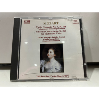1   CD  MUSIC  ซีดีเพลง    MOZART Violin Concerto No. 4 Sinfonia Concertante     (B17K9)