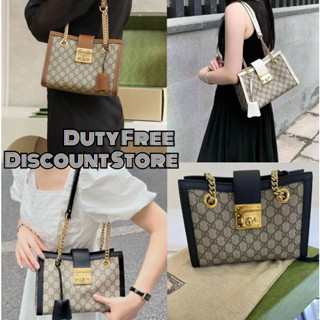 Gucci Padlock series small GG shoulder bag/กุชชี่ กระเป๋าถือสตรี/กระเป๋าช้อปปิ้ง