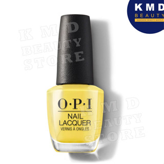 สีทาเล็บ OPI  Nail  Lacquer - Don’t Tell a Sol / NLM85 โทนสีเหลือง ยาทาเล็บ สีทาเล็บโอพีไอ มีอย. ทุกขวด พร้อมส่ง ส่งเร็ว