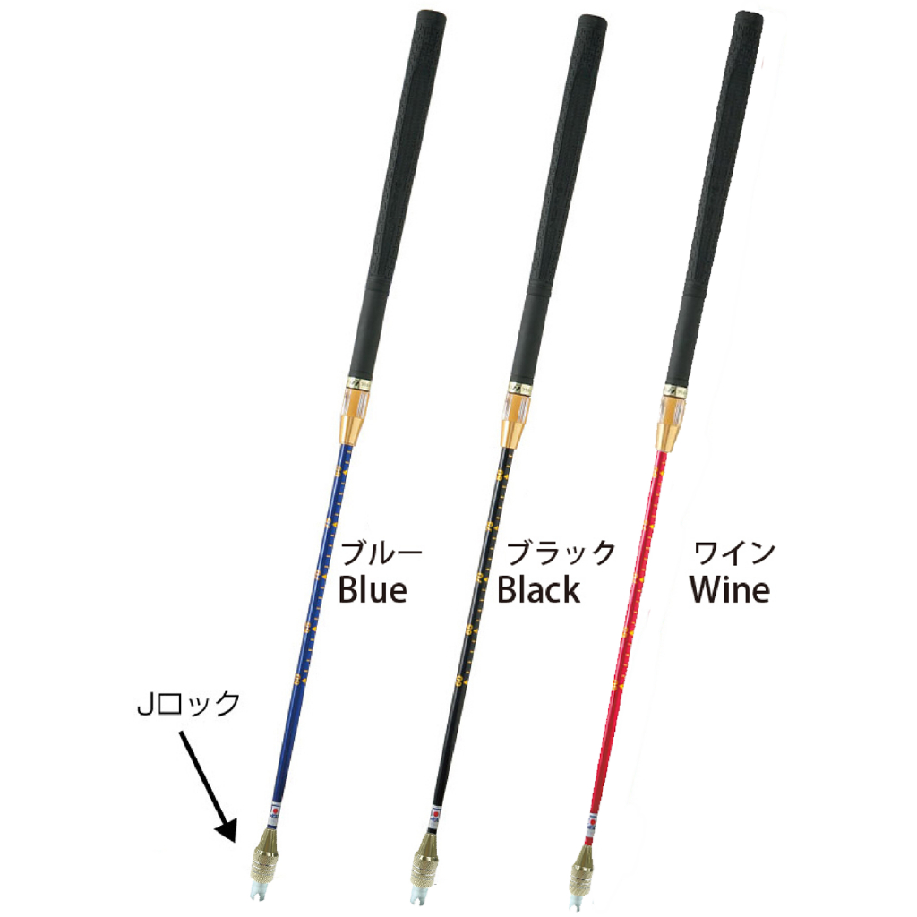 Nichiyo Japan Gateball Stick JZ9H "Chuck Zoom Type" ด้ามจับแบบแบนทั้งสองด้าน ช่วยให้มั่นใจได้ว่าทิศท