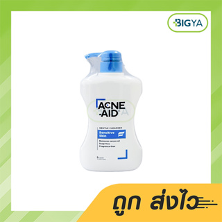 Acne-Aid Gentle Cleanser แอคเน่-เอด เจนเทิล เคลนเซอร์ ผลิตภัณฑ์ทำความสะอาดผิวหน้าและผิวกาย ผิวแพ้ง่าย 500 มล. (1ขวด)