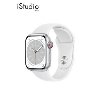 Apple Watch Series 8 GPS+Cellular (พร้อมฟิล์มกันรอย) สาย Sport Band I iStudio by SPVi