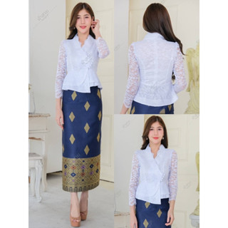 เสื้อลูกไม้อัดผ้ากาว(เฉพาะเสื้อ)