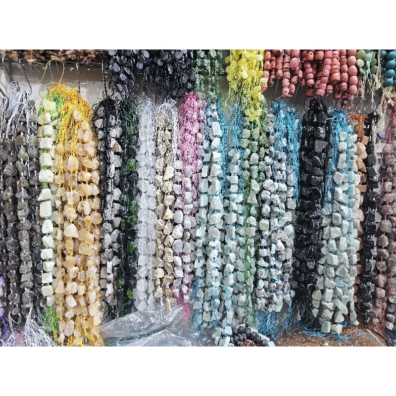 Free form stone beads, natural irregular stone beads, rough stone beads