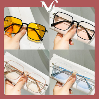 [จัดส่งกรุงเทพ] แว่นตาแฟชั่นสไตล์เกาหลี เป็นกลาง สไตล์นักเรียน ถอดเปลี่ยนเลนส์ได้ แว่นตาป้องกันแสงสีฟ้า