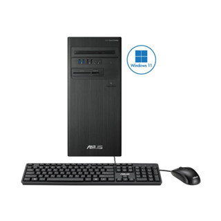 Asus Computer PC (คอมตั้งโต๊ะ) ASUS  S500TE-713700001WS [# S500TE-713700001WS] : i7-13700/8GB DDR4/512GB SSD M.2 NVMe/ Intel UMA Graphics (Integrated)/Window11Home+Microsoft Office Home&amp;Student 2021/Black/3 Years onsite