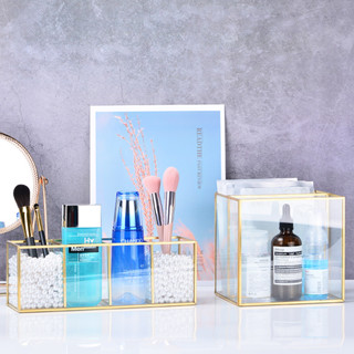 Cosmetic storage box - Acrylic, Luxury cosmetic storage ชั้นวางเครื่องสำอาง อุปกรณ์แต่งหน้าและบำรุงผิวหน้า