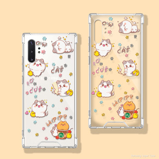 เคสใสแมวอ้วน หนุบหนับ,มุมิ  รุ่น Huawei(หัวเว่ย) Mate /Nova เคสมือถือ น้องแมว น่ารัก