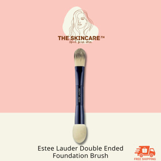 TheSkincare.TH | Estee Lauder Double Ended Foundation Brush แปรงรองพื้น 2 in 1