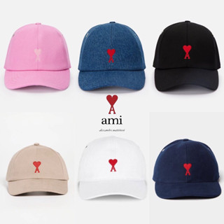 (พรีออเดอร์ แท้💯%) หมวก Ami Paris Ami de Cœur Cap นำเข้าจากอเมริกา🇺🇸