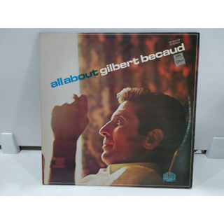 2LP Vinyl Records แผ่นเสียงไวนิล all about gilbert becaud  (H8C31)