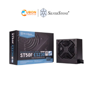 POWER SUPPLY (อุปกรณ์จ่ายไฟ) SILVERSTONE ESSENTIAL 500W 80 PLUS WHITE รับประกัน 3 ปี