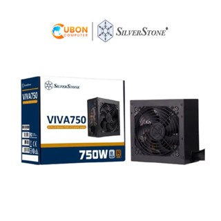 POWER SUPPLY (อุปกรณ์จ่ายไฟ) SILVERSTONE VIVA 80 PLUS BRONZE รับประกัน 5 ปี