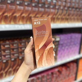 Berina ครีมเปลี่ยนสีผม เบอร์ A13 Copper  Brown