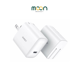 AUKEY หัวชาร์จ PA-F1S 20W Power Delivery for iPhone Fast Charger I Moon Market