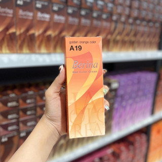 Berina ครีมเปลี่ยนสีผม เบอร์ A19 Golden Orange