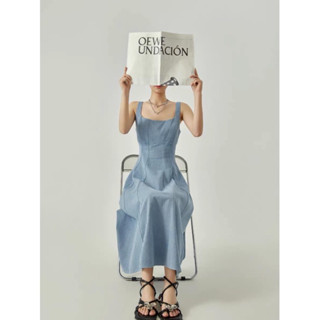 Zania Denim Dress  M