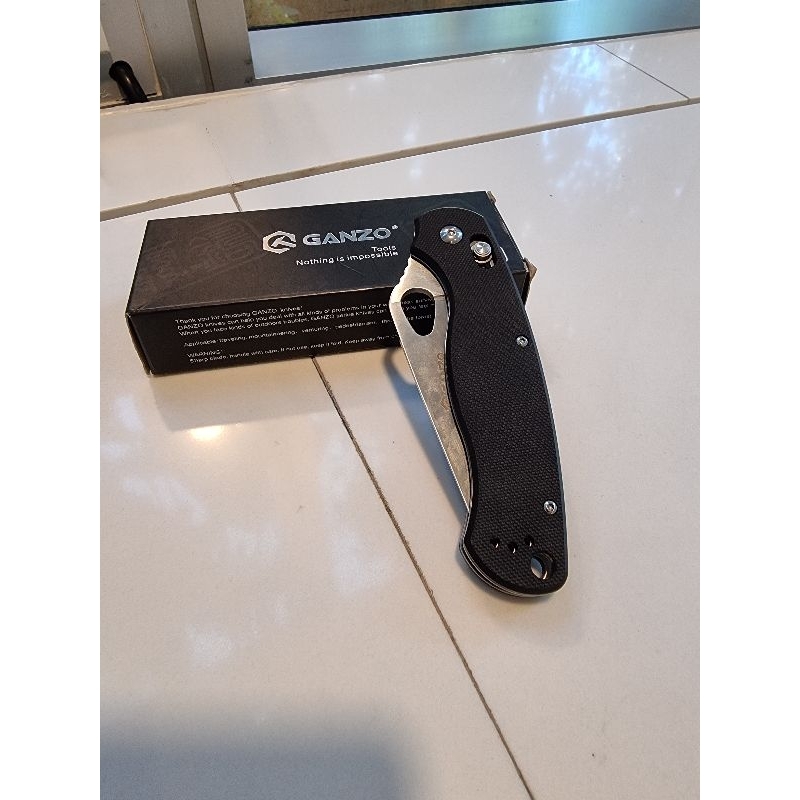 มีดพับGanzo G729-BK ของแท้100%