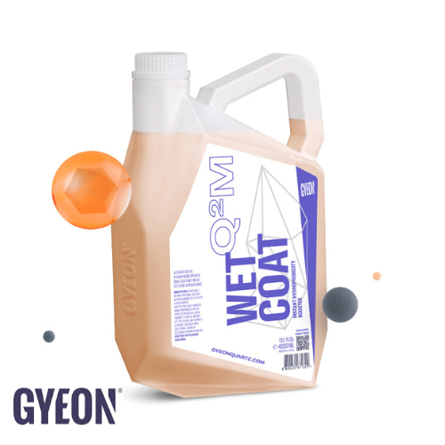 GYEON Q²M WET COAT 4000 ML. สเปรย์บำรุงรักษาผิวสีรถเคลือบแก้ว เคลือบสีอย่างรวดเร็วภายใน 5 นาที