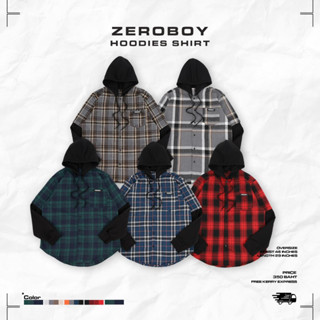 ZEROBOY ”HOODIES SHIRT“ฮู้ดสก็อต