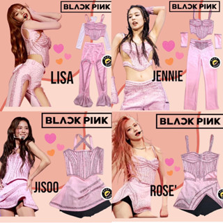 BABYGAGA💞💓 แบล๊คพิ้งค์ ชุดแบล็คพิ้งค์ Lisa Jennie Jisoo Rosé Blackpink Kpop ✂️ รับตัดชุด ชุดเต้น ชุดโคฟ ชุดเคป๊อป ลิซ่า