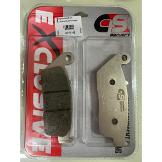 ผ้าเบรค CS project ceramic break pad ผ้าเบรคหน้า สำหรับ Triumph , CBR650 500 300 F,m