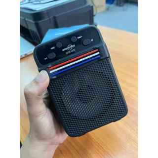 ลำโพงบลูทูธ ดอก3นิ้ว รุ่น Gts-1372 พกพาง่าย เก็บแบตในตัว เสียบ USB/TF ได้ ปรับระดับเสียงได้