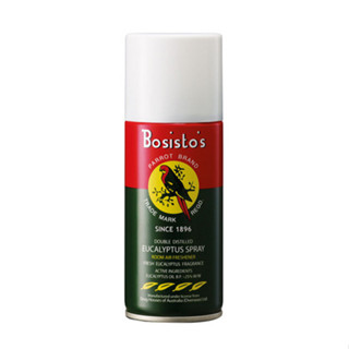 Bosistos Eucalyptus Spray สเปรย์ น้ำมันยูคาลิปตัส โบสิสโต ตรานกแก้ว ขนาด 150 ml/กระป๋อง