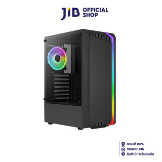 CASE (เคส) AEROCOOL BIONIC BLACK (BIONIC-G-BK-V2)