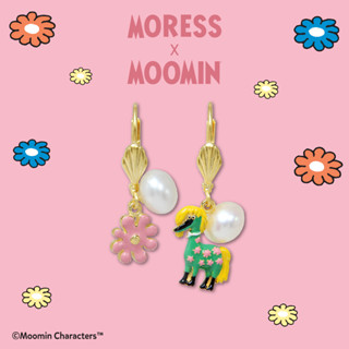 Primadonna Horse Pearl Drop Earrings ต่างหูมูมิน