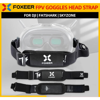 [สายรัดแว่น] Foxeer DJI Fatshark Goggles Antiskid Ventilated HeadStrap สายรัดแว่น DJI Goggles