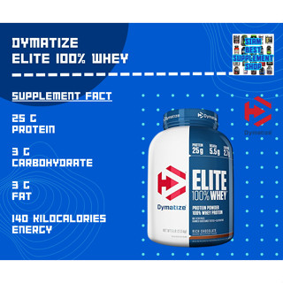 Dymatize Nutrition- Elite Whey Protein 5lb รส  พร้อมส่ง!!